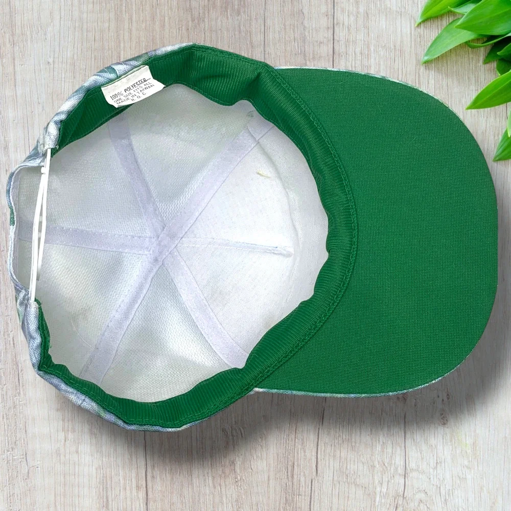 Vintage 1993 Trout Fisherman 3D Fish Fly Snapback Hat Taiwan Fishing Cap NOS